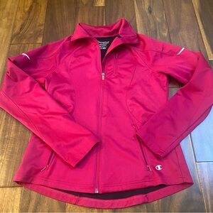 Champion Women’s Cold Weather Gear Pink Jacket Size Small Running Outside